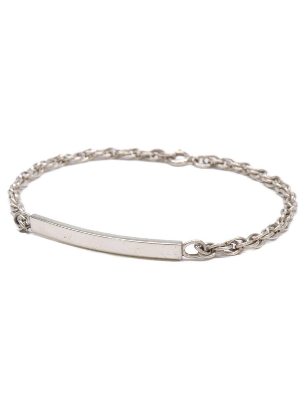 Tiffany & Co ID Plate Narrow Bracelet